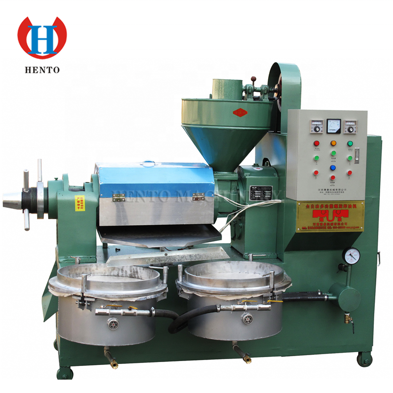 Durable Oil Pressers Olive / Oil Sunflower Machine / Sunflower Cooking Oil Press Machine