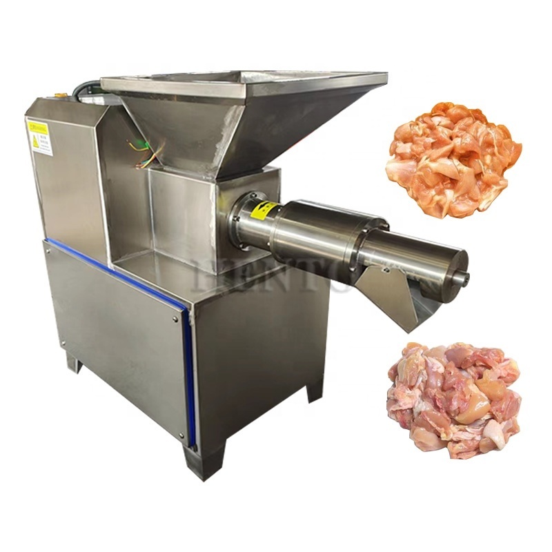 High Automation Poultry Rabbit Deboning Machine / Quail Meat Deboner / Chicken Meat Bone Separating Machine