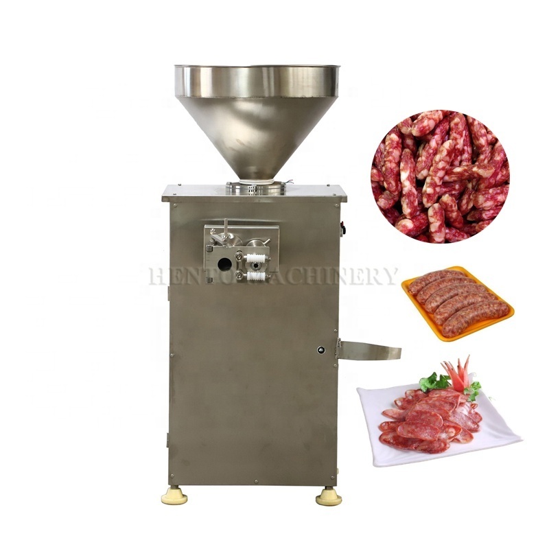 China Professional Supplier Sausage Filling Tying Machine / Electric Sausage Stuffer