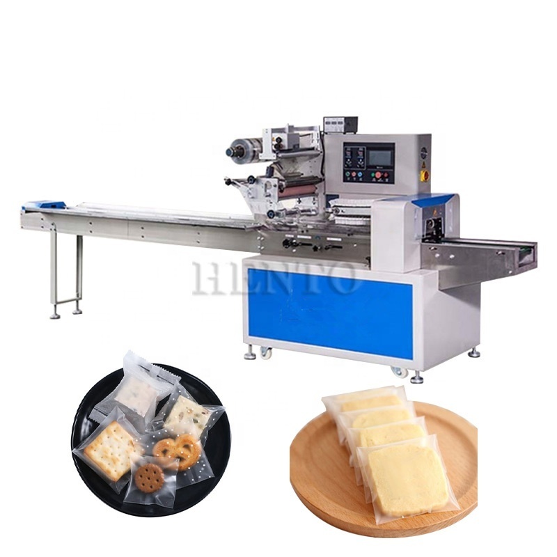 Industrial Candy Horizontal Packing Machine / Automatic Flow Packing Wrapping Machine / Small Pillow Pack Machine