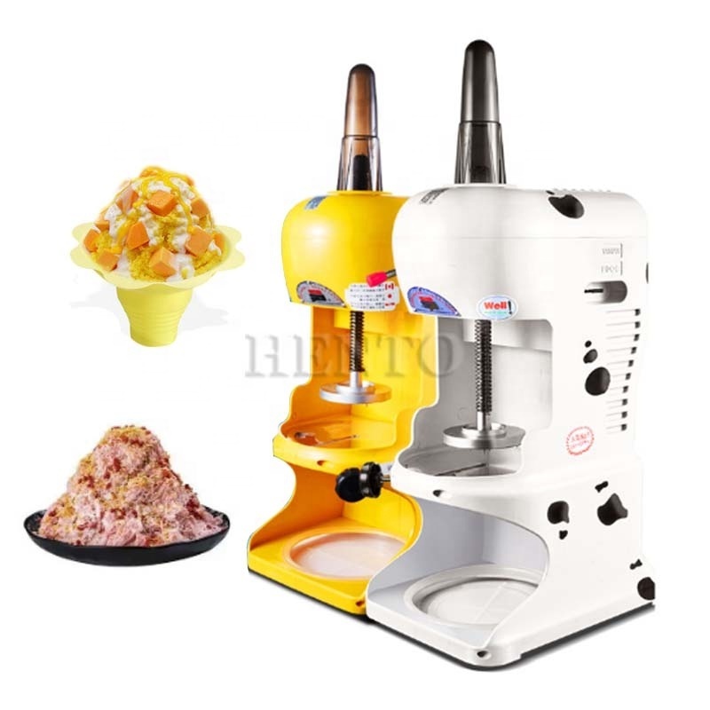 High Efficiency Ice Snowflake Ice Shaver Machine Bingsu / Ice Crusher Snowflake Machine / Snowflake Ice Crusher