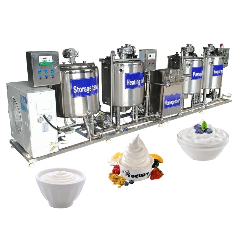 Factory Yogurt Drinking Filling Sealing Machine / Milk Making Machine Yogurt Production Line / Commercial Yogurt Maker Machine