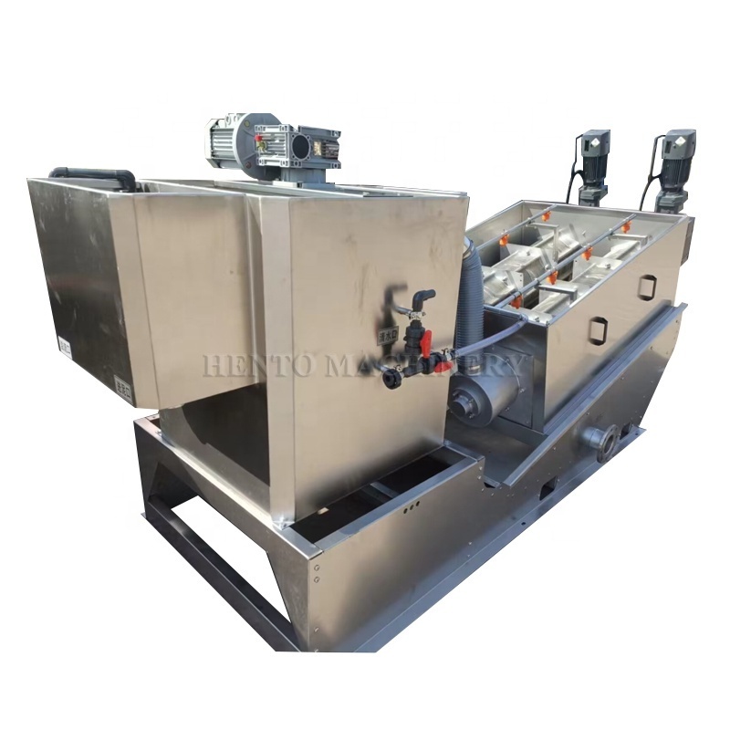 Stable Performance Waste Water Sludge Dewatering Press / Sludge Dewatering Environmental / Sludge Dehydrator