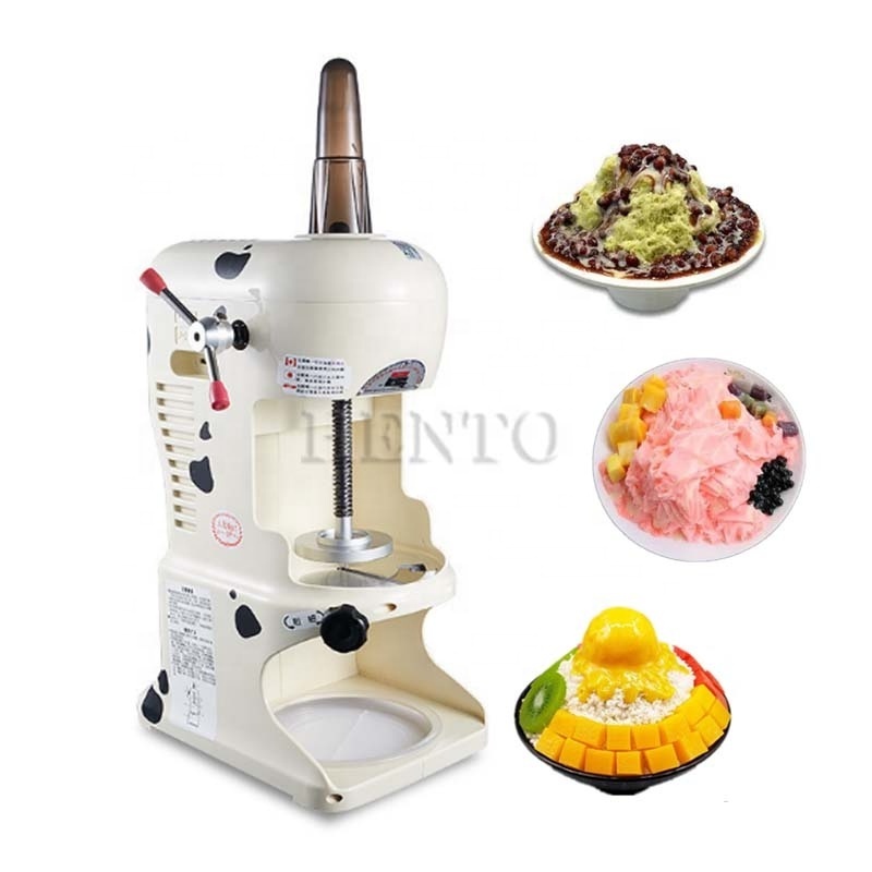 High Efficiency Ice Snowflake Ice Shaver Machine Bingsu / Ice Crusher Snowflake Machine / Snowflake Ice Crusher