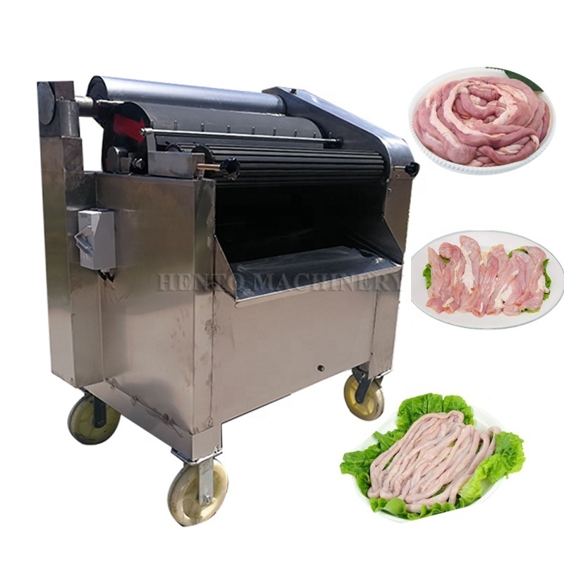 Simple Maintenance Casing Scrapper / Machinery Cleaning Intestines / Natural Casings Pork Scrapping Machine