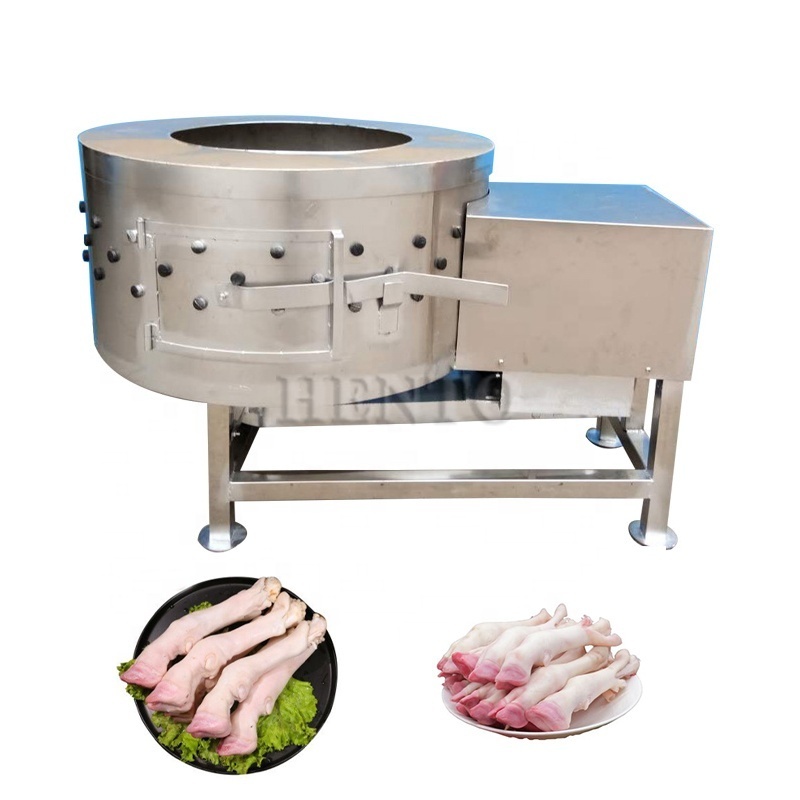 Goat Feet De-hairing Machine / Abattoir Cattle Slaughtering Equipment / Cattle Trotter Hair Removing Machine