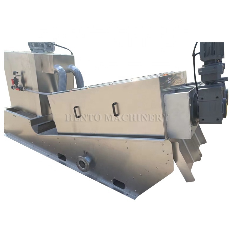 High Efficiency Sludge Dewatering Screw Press / Screw Sludge Dewatering Machine / Sludge Dehydrator Dewatering Equipment