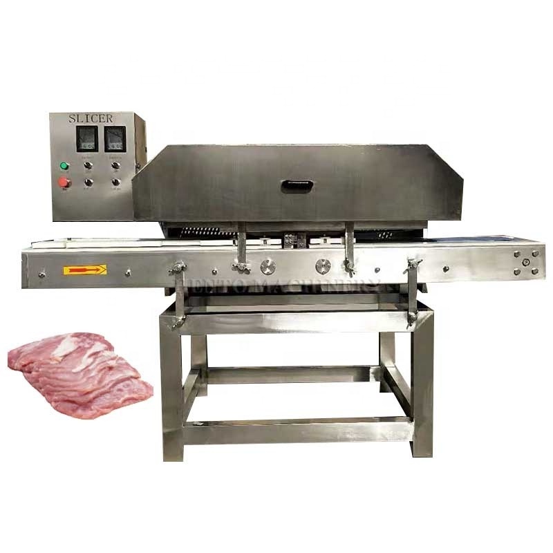 High Automation Chicken Breast Slicer Machine / Chicken Cutting Machine Automatic Meat Slicer / Fresh Meat Cutting Machine