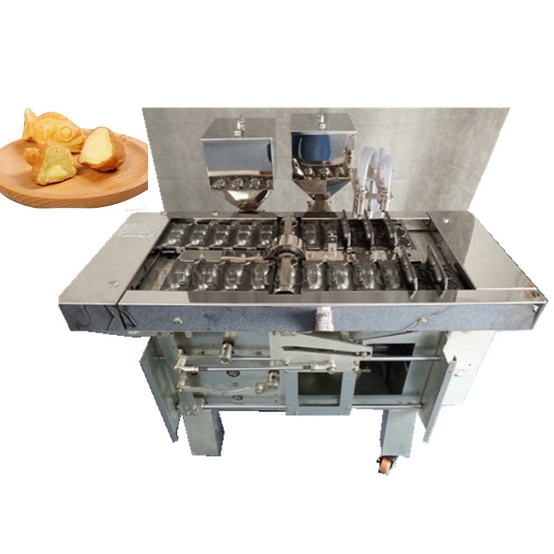 Automatic Cake Custard Machine / Automatic Deli Manjoo Making Machine / Waffle Making Taiyaki Machine Electric