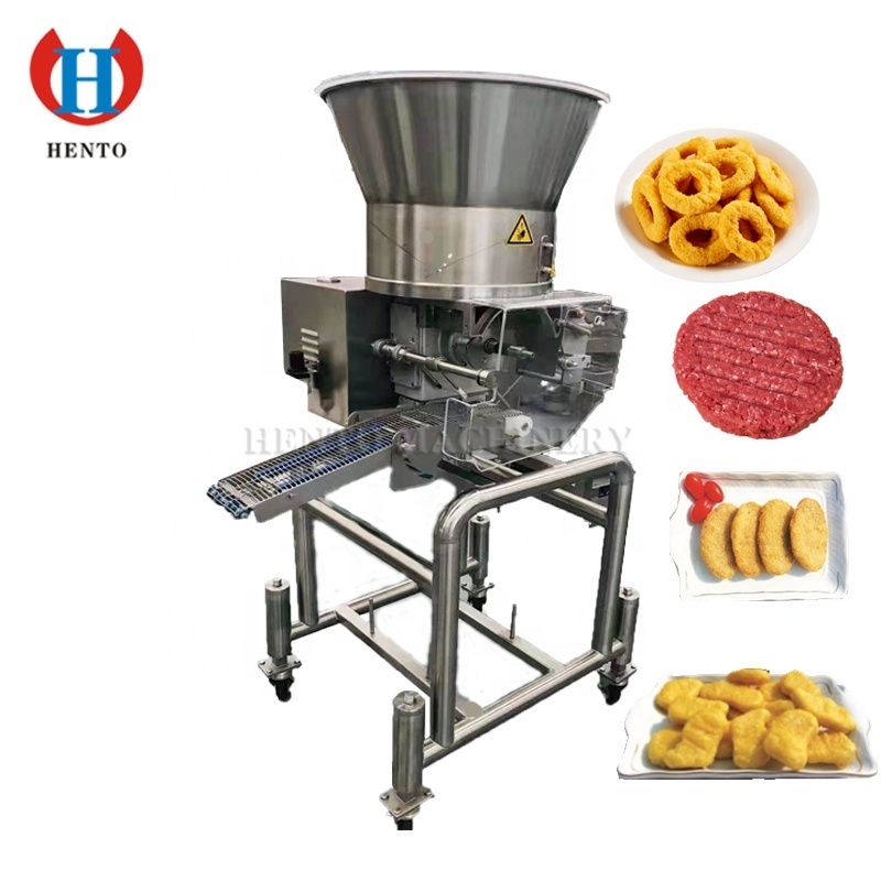 High Automation Chicken Nuggets Production Line / Burger Patty Maker / Hamburger Patties Making Machine