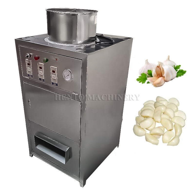 High Quality Pneumatic Garlic Peeler Machine / Fresh Garlic Peeling Machine / Garlic Skin Remove Machine