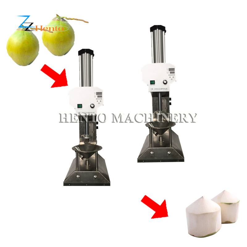 Automatic Green Coconut Peeling Machine / Young Green Coconut Skin Scraper Machine / Tender Coconut Trimming Peeling Machine