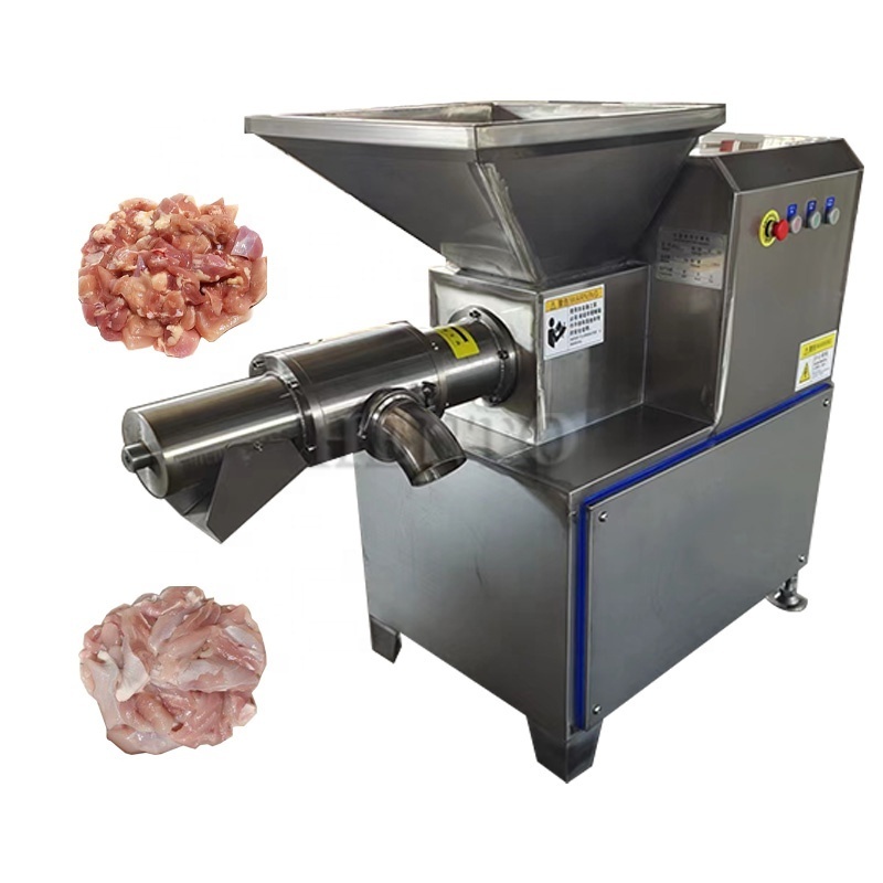 High Automation Poultry Rabbit Deboning Machine / Quail Meat Deboner / Chicken Meat Bone Separating Machine