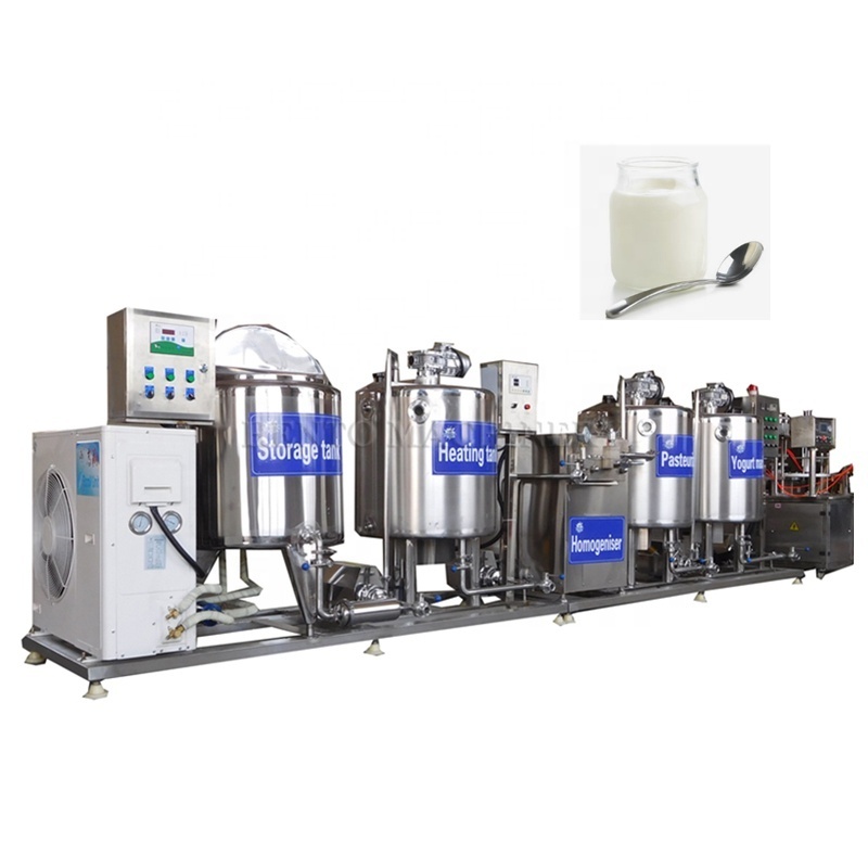 Factory Yogurt Drinking Filling Sealing Machine / Milk Making Machine Yogurt Production Line / Commercial Yogurt Maker Machine