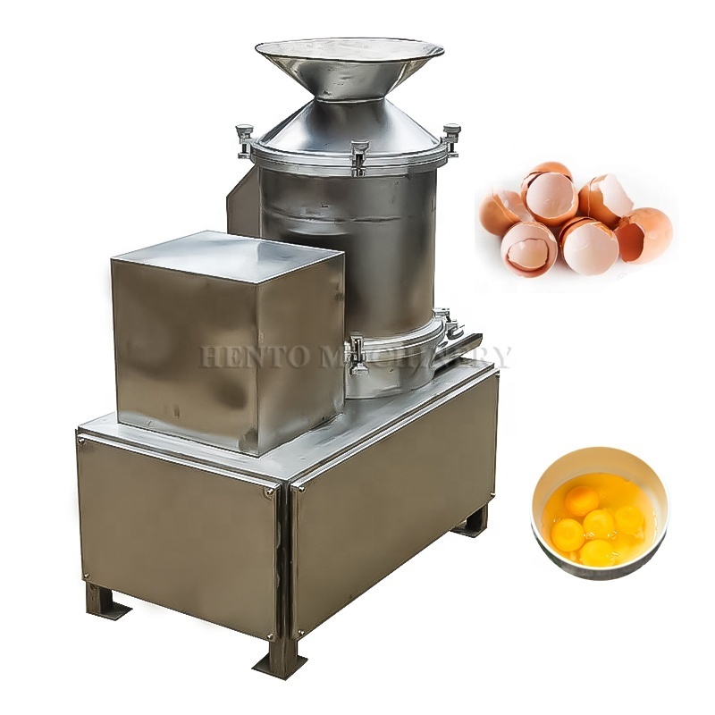 Simple Operation Egg Shell and Egg Liquid Separating Machine / Egg Shell Crusher / Industrial Egg Breaker Machine