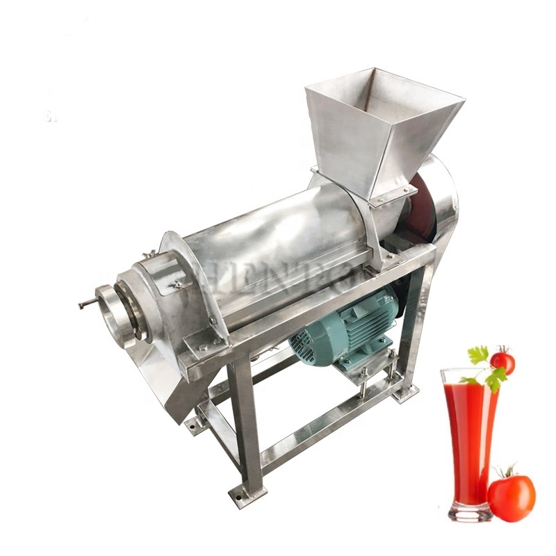 Hento Factory Pineapple Juice Spiral Juicer / Tomato Sauce Spiral Juicing Machine / Pear Juice Screw Extractor Machine