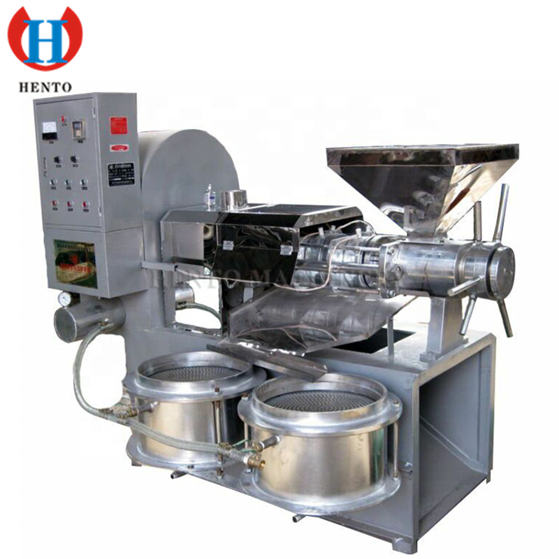 Durable Oil Pressers Olive / Oil Sunflower Machine / Sunflower Cooking Oil Press Machine