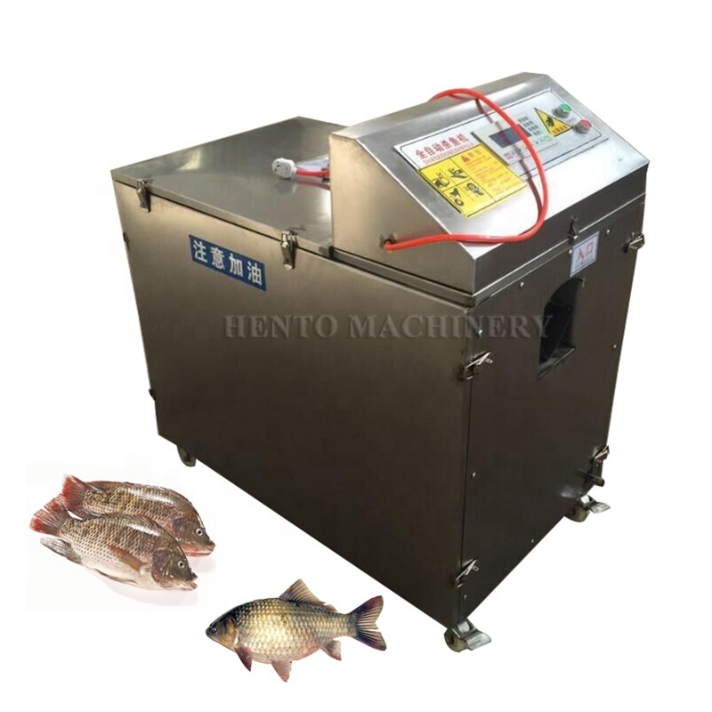 High Efficiency Durable Tilapia Fish Scaler Gut Cleaner / Fish Killing Machine / Fish Scale Remover