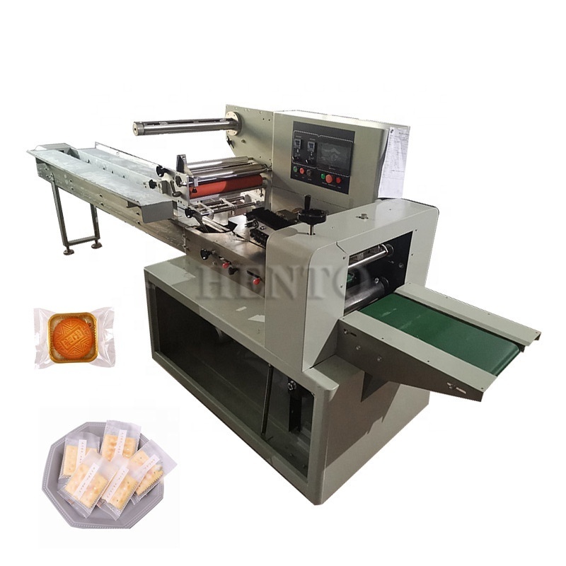 Industrial Candy Horizontal Packing Machine / Automatic Flow Packing Wrapping Machine / Small Pillow Pack Machine