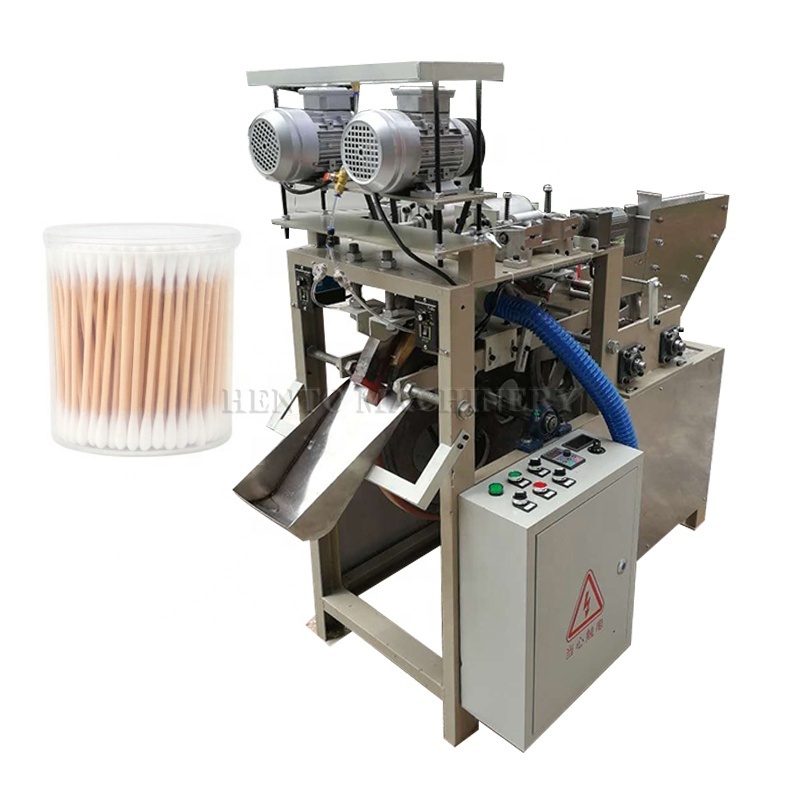 Automatic Cotton Swab Machine / Ear Buds Making Machine Cotton Swab / Cotton Buds Making Machine