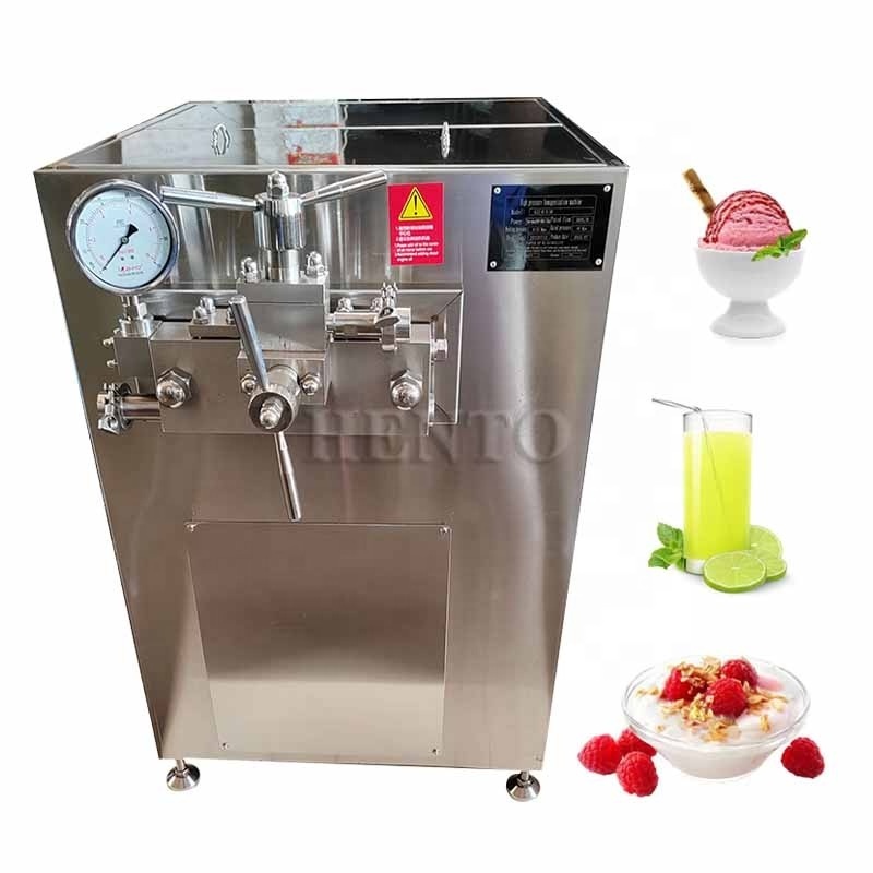 High Pressure Industrial Homogenizer / Chemical Homogenizer Emulsifier Mixer / Juice And Puree Homogenizer