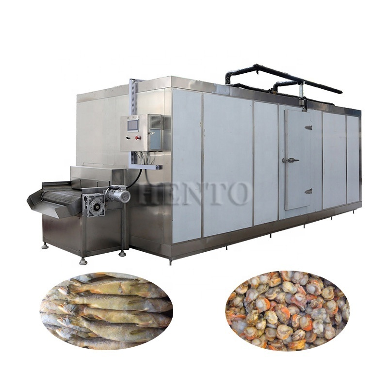 Large Capacity Quick Freeze Potato Machine / Tunnel Quick Freezer / Chicken Blast Freezer