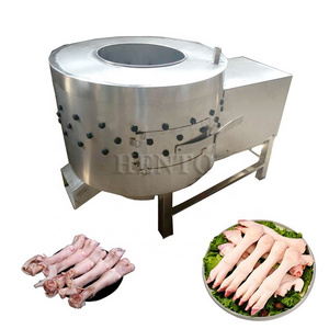 Goat Feet De-hairing Machine / Abattoir Cattle Slaughtering Equipment / Cattle Trotter Hair Removing Machine