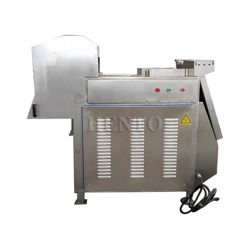 Advanced Structure Frozen Meat Dicer / Frozen Meat Block Cutting Machine / Automatic Frozen Meat Cutter