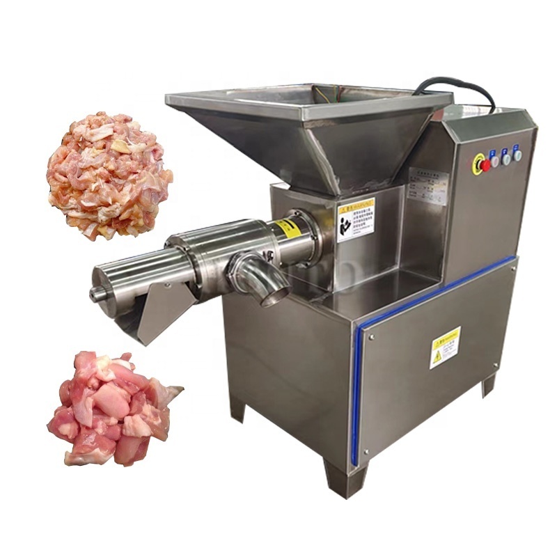 High Automation Poultry Rabbit Deboning Machine / Quail Meat Deboner / Chicken Meat Bone Separating Machine