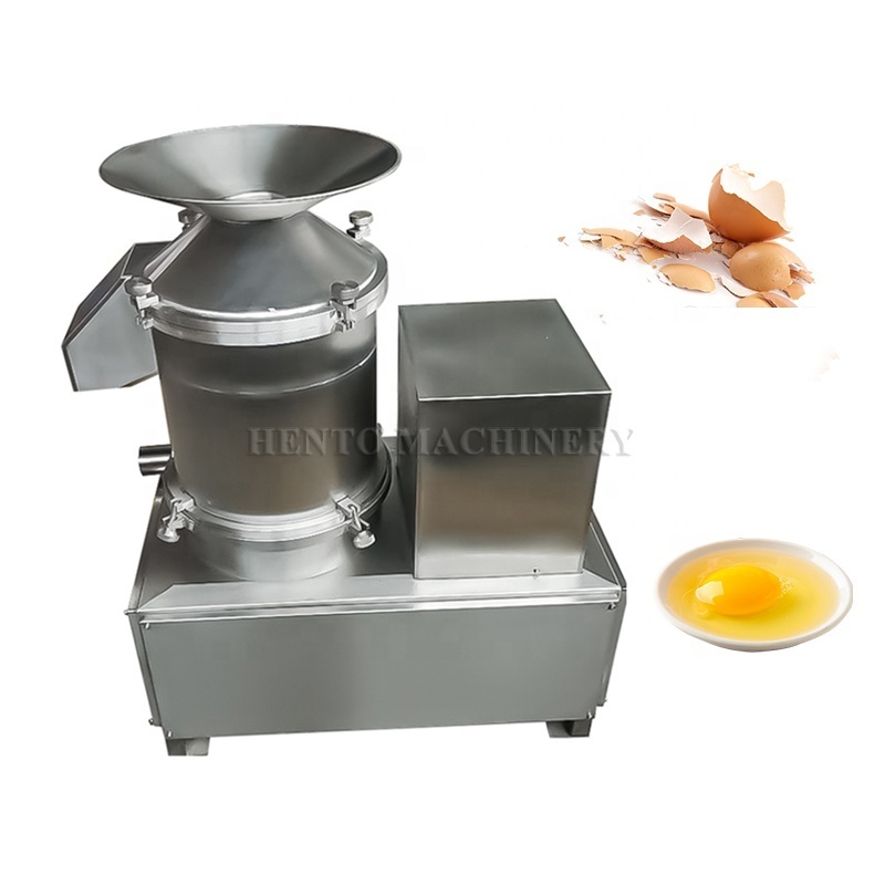 Simple Operation Egg Shell and Egg Liquid Separating Machine / Egg Shell Crusher / Industrial Egg Breaker Machine