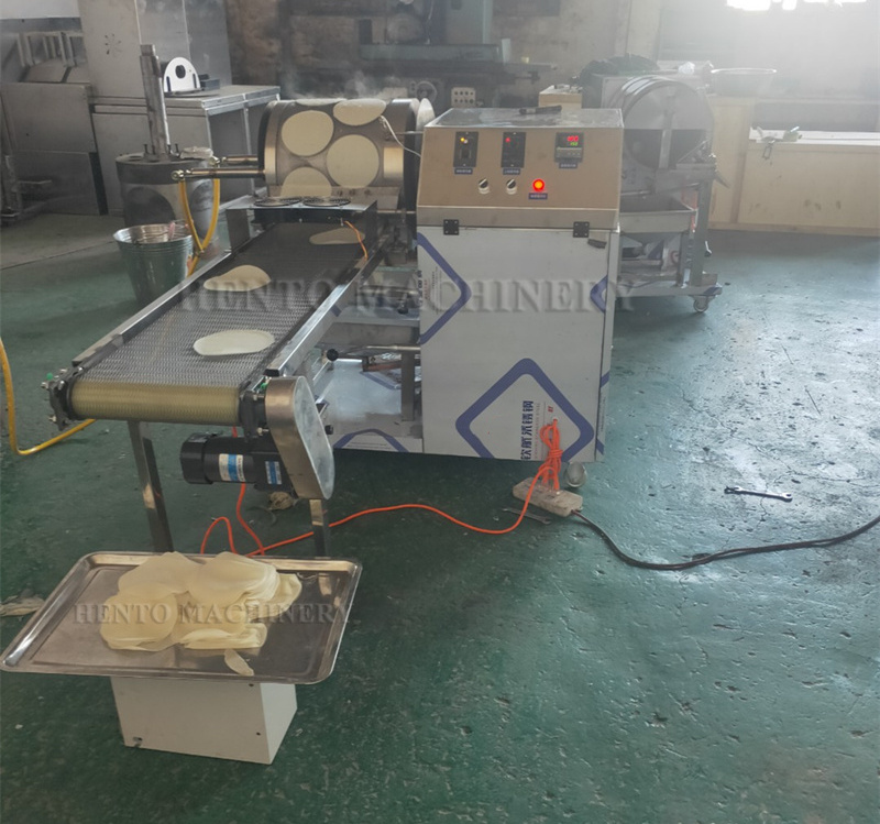 Spring Baking Machine High Performance Layer Cake Crust Making Machine / Spring Roll Machine ...