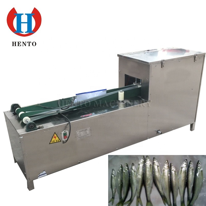 High Efficiency Fish Processing Machines / Fish Cleaning Machine / Small Fish Gutting Machine