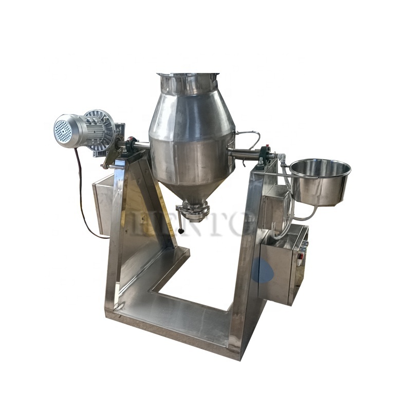 Energy Saving Spice Mixing Machine Food Powder Drum Mixer / Mixer For Powder / Electric Milk Powder Mixer