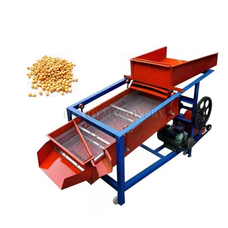 High Screening Rate Soybean Vibrating Screens / Vibrating Screen Separator For Granule / Industrial Sieving Machine