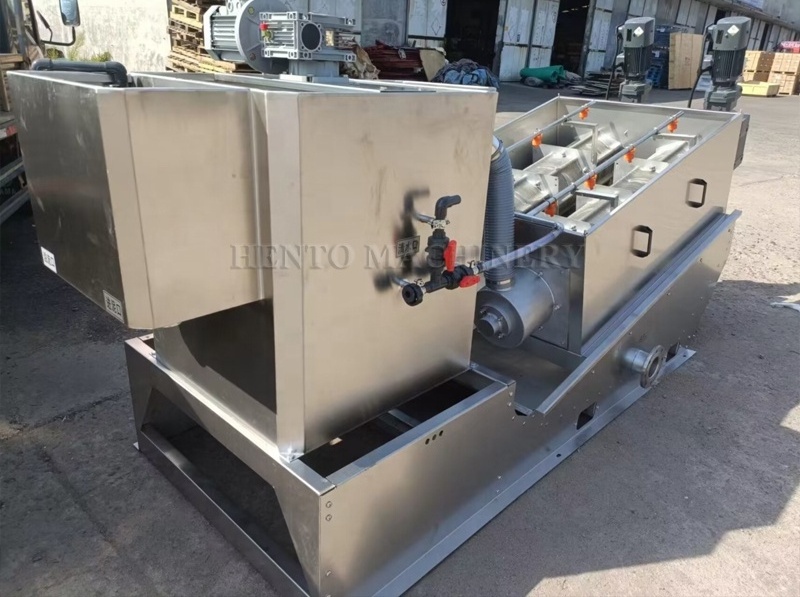 High Efficiency Sludge Dewatering Screw Press / Screw Sludge Dewatering Machine / Sludge Dehydrator Dewatering Equipment