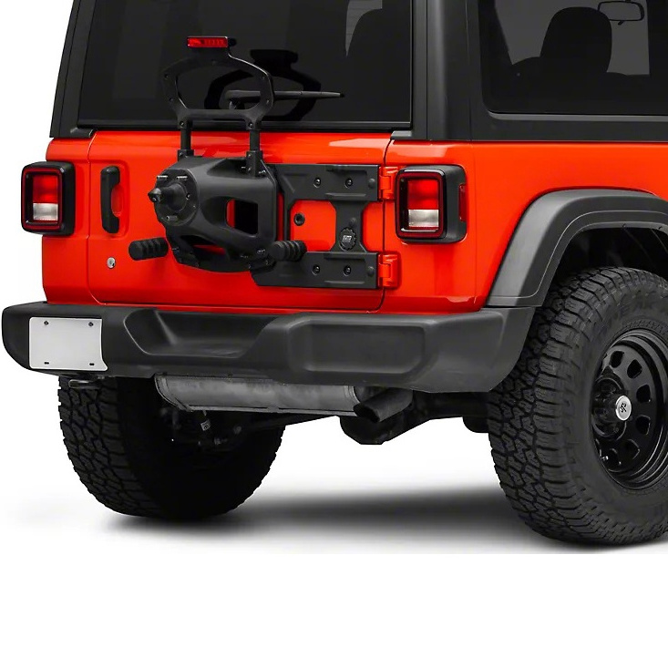 MP Concepts Tailgate Reinforcement and Oversize Spare Tire Carrier Mounting Bracket Kit for 2018-2022 Wrangler JL