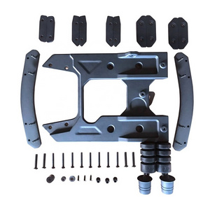 MP Concepts Tailgate Reinforcement and Oversize Spare Tire Carrier Mounting Bracket Kit for 2018-2022 Wrangler JL