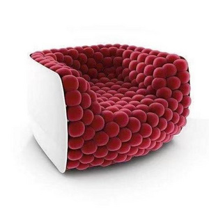 Modern fashion creative ball sofa designer recommended window personality art leisure chair living room bubble sofa