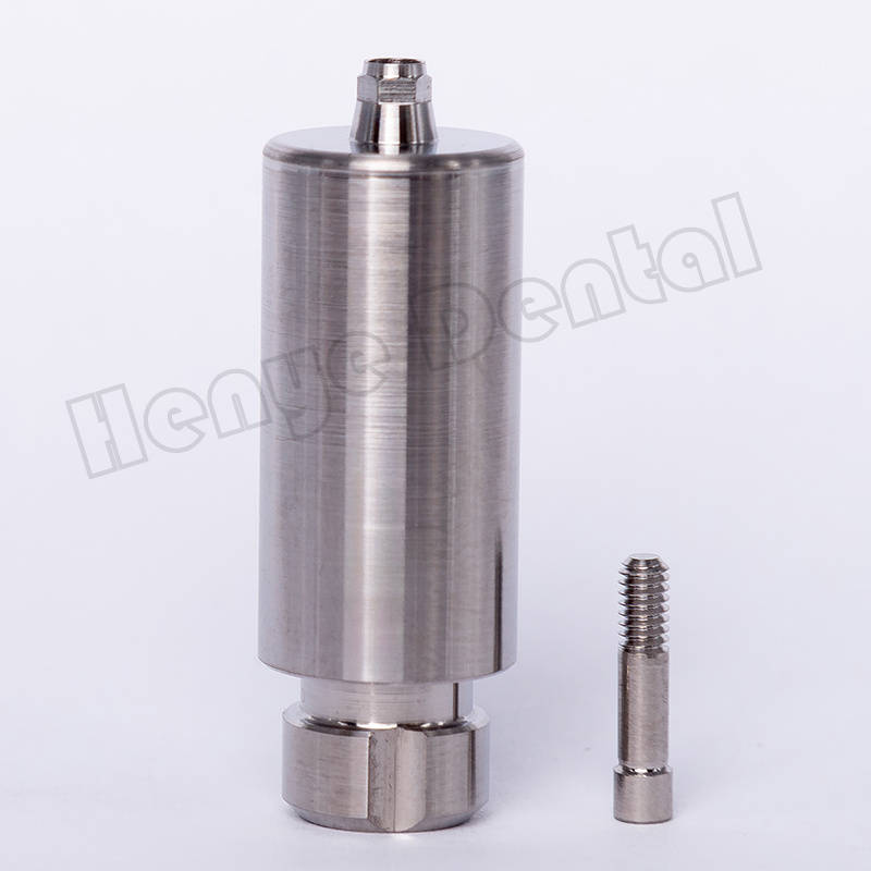 High-quality Gr5 Titanium Premill factory price Dental Titanium 5 Premilled Abutment For Dentium Osstem BLX Straumann System