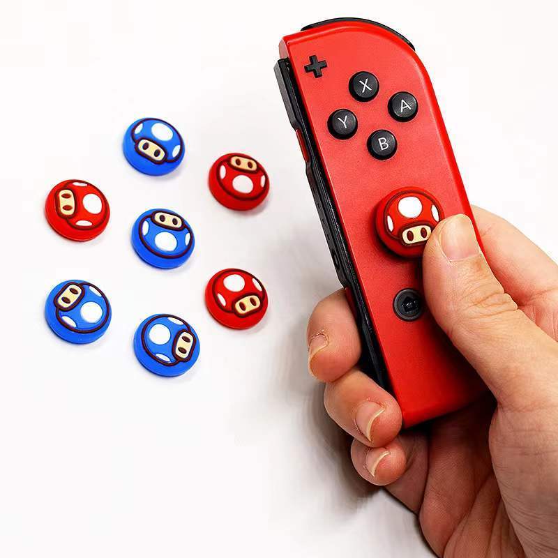 Multi Colors Silicone Thumb Grip Analog Joystick Cover for Nintendo Switch