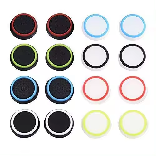 hot silicon cap for playstation controller thumb stick grip for ps5 wireless controller