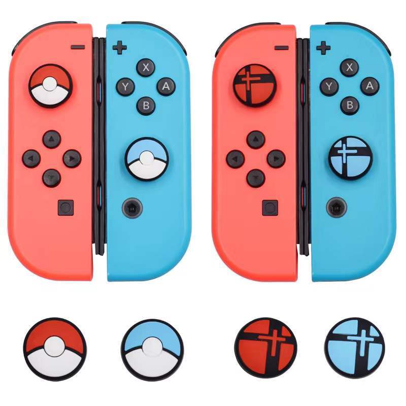 Multi Colors Silicone Thumb Grip Analog Joystick Cover for Nintendo Switch