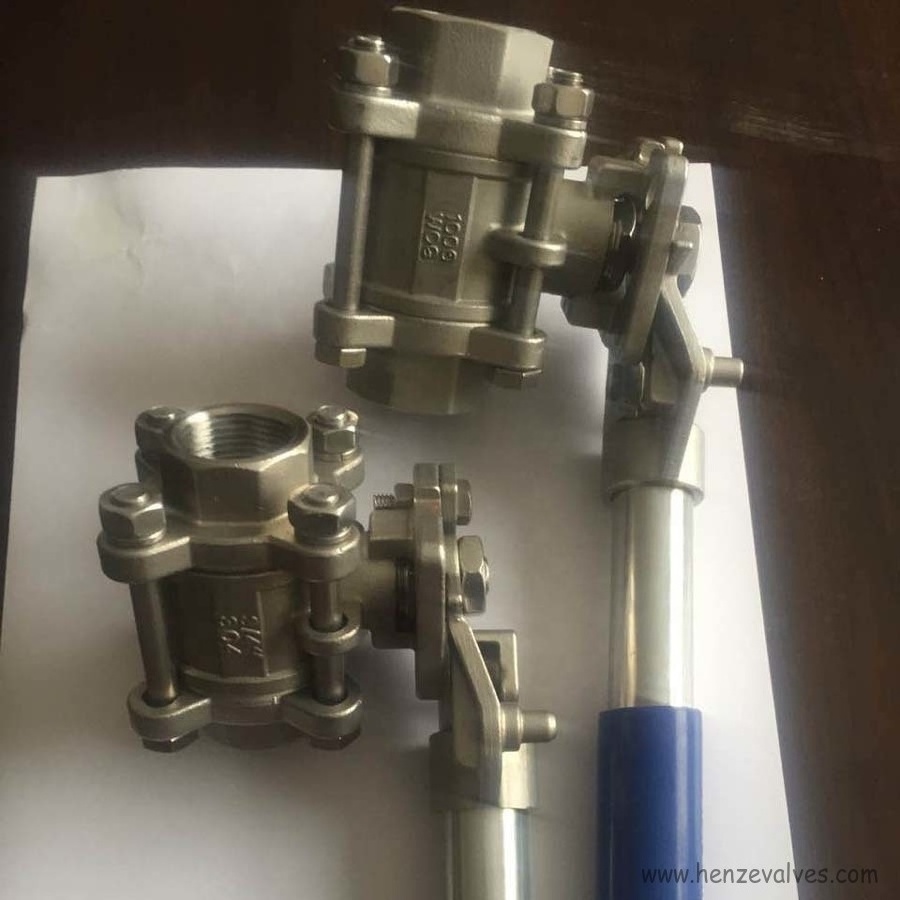 Deadman Ball valve&Spring Return Handle Ball Valves&Self closing ball valve