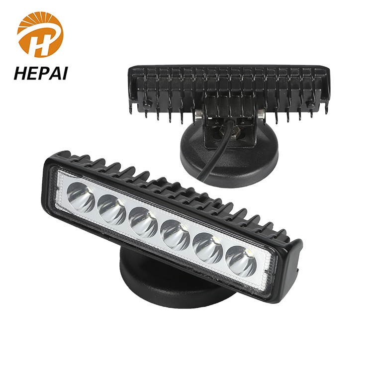 Outdoor work lamp bar beam light waterproof driving short strip 12 volt LED auto head lighting system