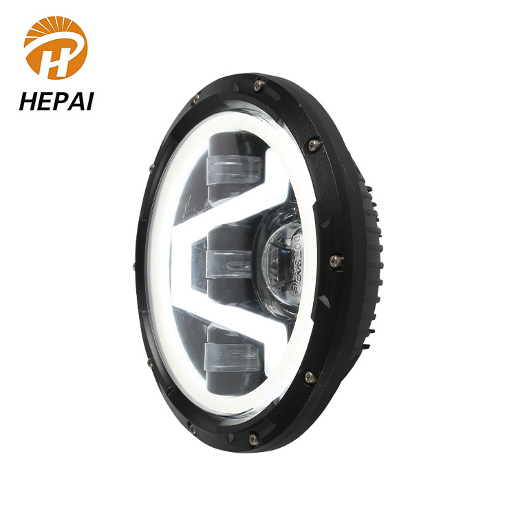 Hot selling car motorcycle round truck offroad spotlight 65W 7 inch led headlights