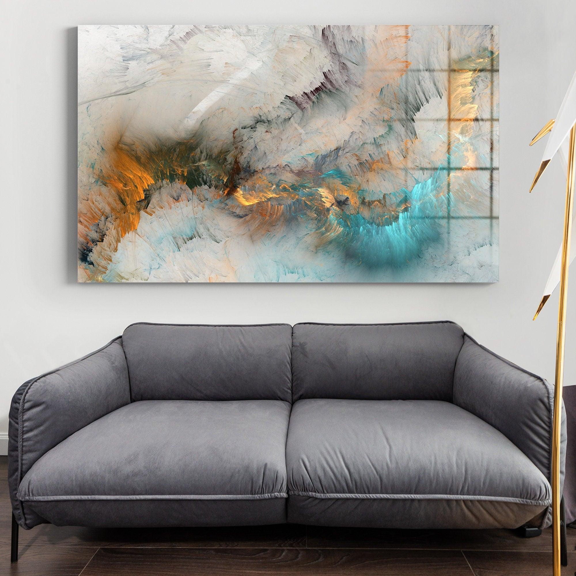 Gorgeous Abstract Drawing  Artwork Oil Canvas Wall Art Decor Picture Acrylic Glass Decorations Wall  Painting Home Decor