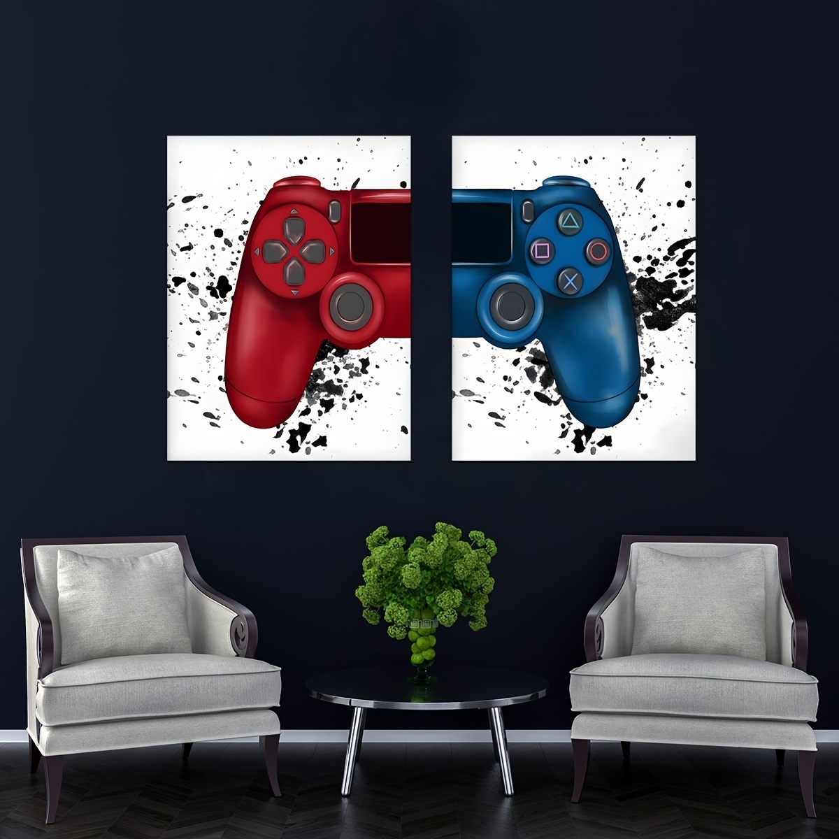 Modern Home Decoration Custom Gaming Poster Wall Art Canvas Wall Paintings for Game Room Decor