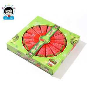 New Arrival Pizza Shape Jelly Natural Fruit Watermelon Flavor Jelly Funny Pudding Jelly For Kids