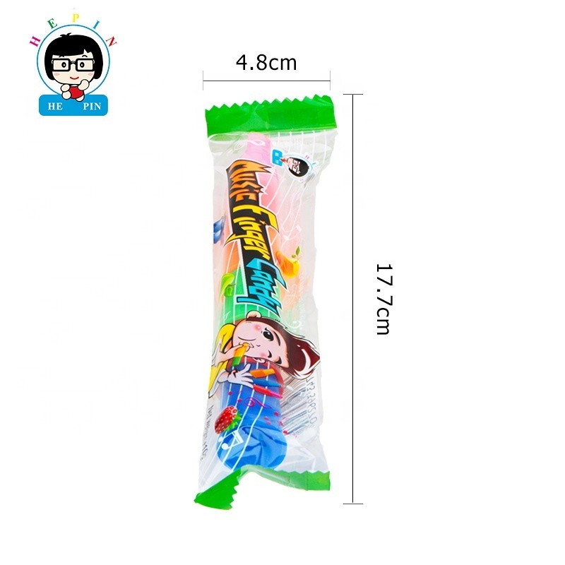 Candy Toys Colorful Finger Candy Fruit Lovely Pencil Finger Lollipop Toys Hard Candy