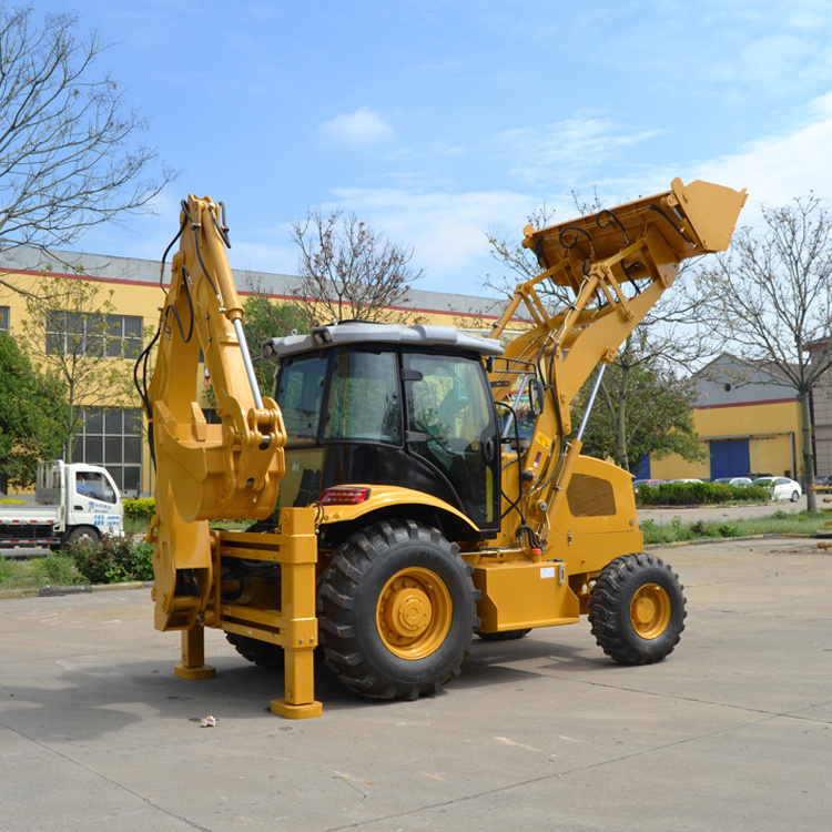 Maquinaria Pesada Retroexcavadoras Wheel Loader Chinese Backhoe Loader For Sale